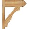 Ekena Millwork Balboa Rough Sawn Arts and Crafts Outlooker, Western Red Cedar, 8"W x 22"D x 26"H OUT08X22X26BOA03RWR - alternate 4